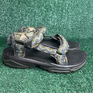 Teva Terra Fi 4 Sandals Men's Size 10 Aztec Design Hiking Sport 1004485
